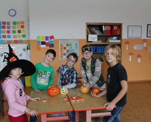 Halloweenská párty