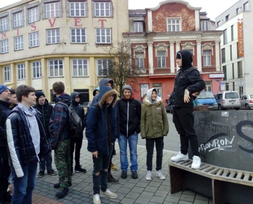 Procházka po nábřeží Ostravice