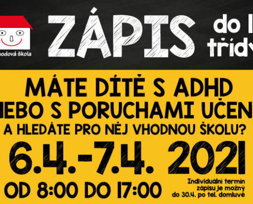 zápis do 1. třídy 2021-22