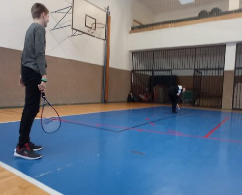 Hodina badmintonu