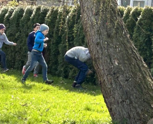 Den na zahradě se školní družinou