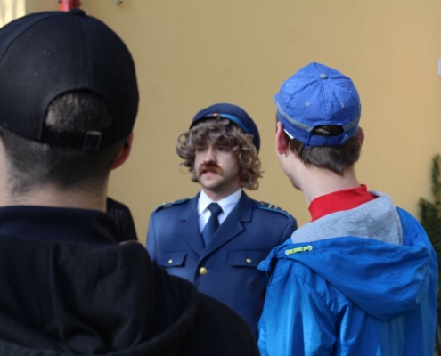 Druhý den školy v přírodě na Bílé