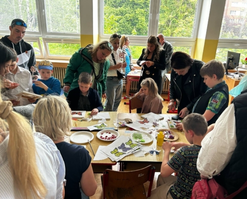 Nechyběla ani tvořivá část – následovaly rukodělné dílny