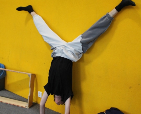 skákání na trampolínách v ENHAčku