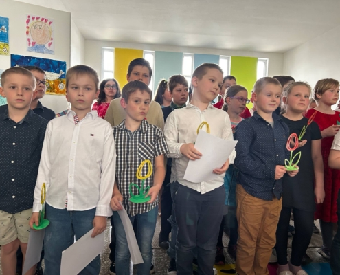 vystoupení plné písniček a básniček