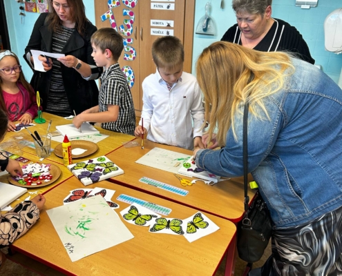 Nechyběla ani tvořivá část – následovaly rukodělné dílny