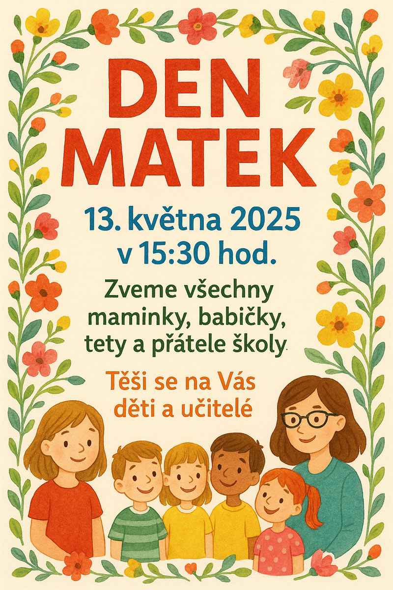 Pozvánka ke dni matek