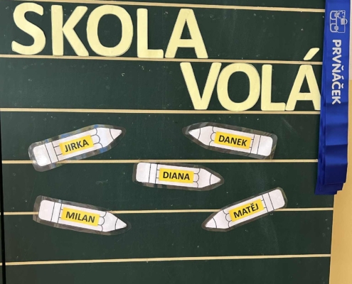 Těšíme se na prvňáčky