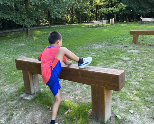 v tělesné výchově navštívili běžecký okruh v Bělském lese