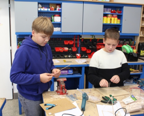 pracovní činnosti na II. stupni