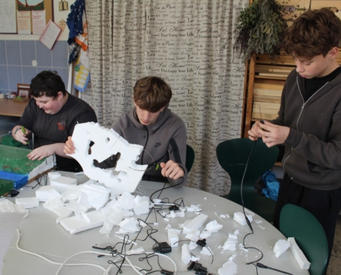 pracovní činnosti na II. stupni