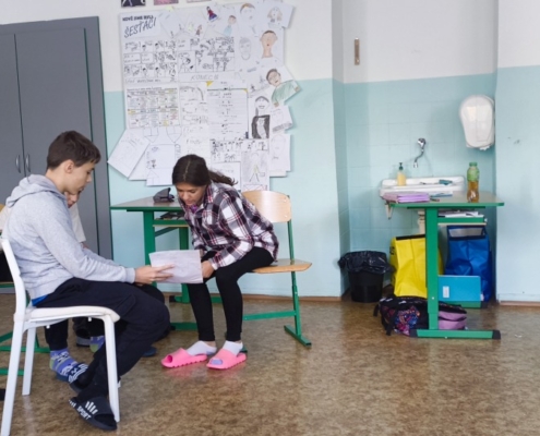 žáci s lektorem povídali o nebezpečí na internetu