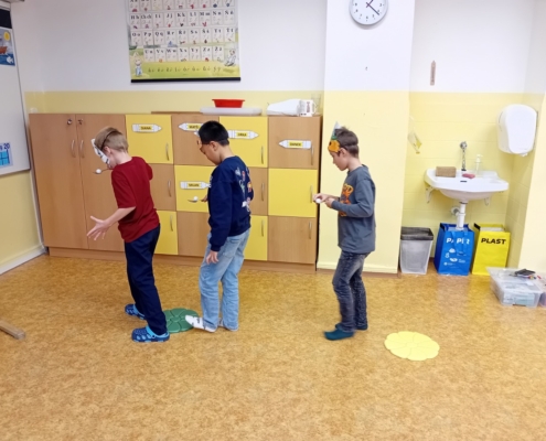 Halloowenské odpoledne v družině plné her