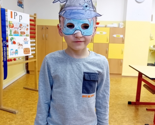 Halloowenské odpoledne v družině plné her