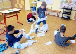 Halloowenské odpoledne v družině plné her