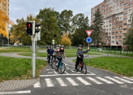 Děti 4. a 5.třídy si připomněly dopravní značky a pravidla