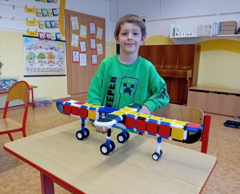 v družině si nejraději hrají se stavebnicemi