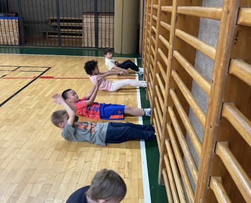 Prostě moc rádi cvičíme.