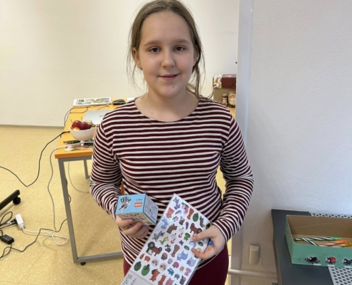 odpoledne trávily starší děti ze školní družiny v knihovně