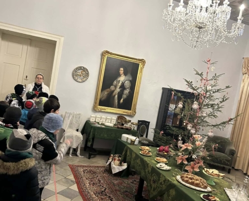 výlet na krásně vyzdobeném zámku Raduň