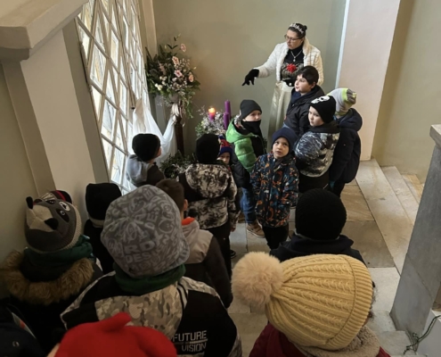 výlet na krásně vyzdobeném zámku Raduň