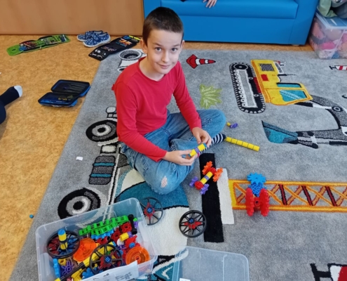 S malými dětmi v družině