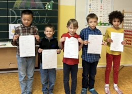 Dnes naši prvňáčci dostali své úplně první vysvědčení