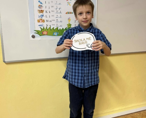 Dnes naši prvňáčci dostali své úplně první vysvědčení
