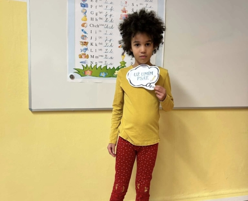 Dnes naši prvňáčci dostali své úplně první vysvědčení