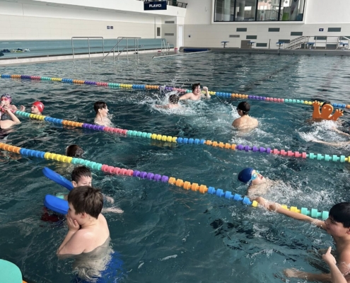 Plavání zahájené!