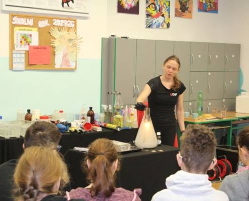 Fyzikálně – chemický den s divadlem Údif