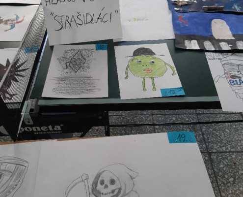 Výtvarná soutěž Strašidláci