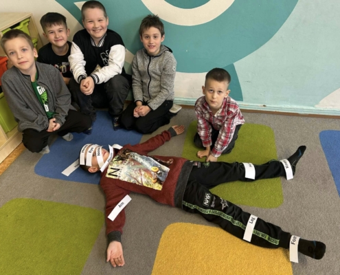 Angličtina hrou - rozebrat lidské tělo