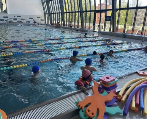 vodní pólo v plavání