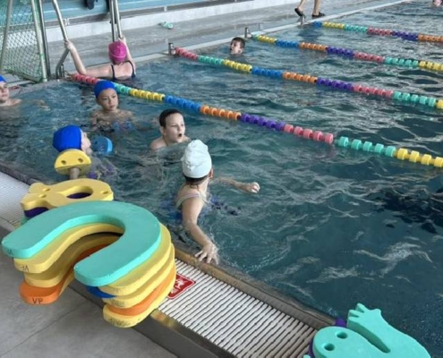 vodní pólo v plavání