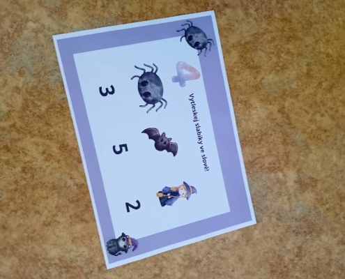 čarodějnické odpoledne plné her, úkolů