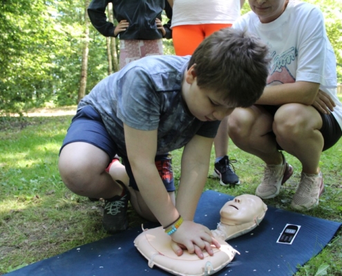 škola zopakovala všechny potřebné dovednosti při mimořádných situacích