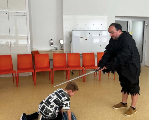 slavnostní pasování na čtenáře