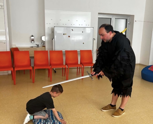slavnostní pasování na čtenáře