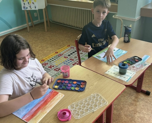 celoroční snažení ve Výtvarném kroužku